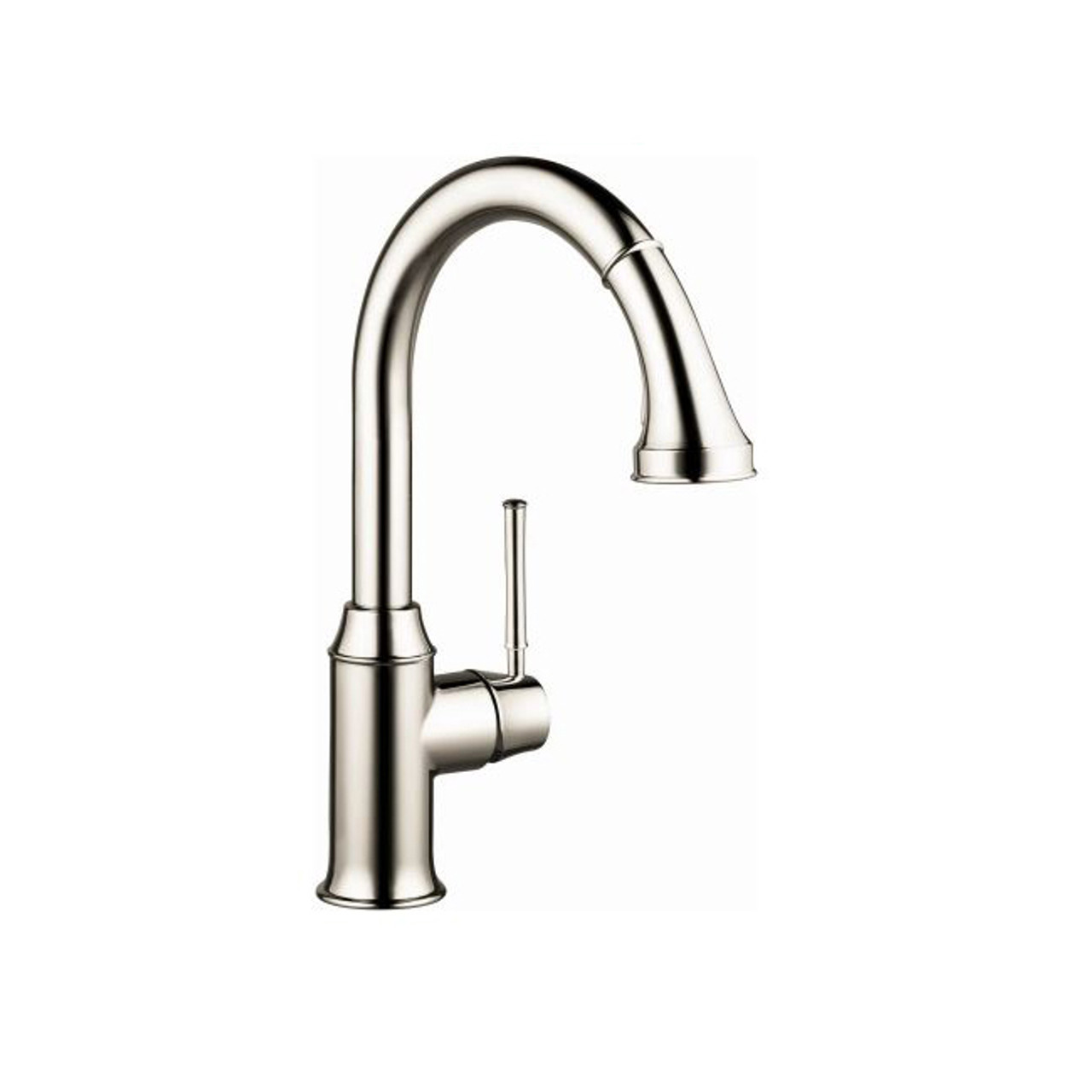 Hansgrohe Talis C 1 75 GPM Pull Down Kitchen Faucet HighArc Spout With   04215 3  69906.1641585791.JPG