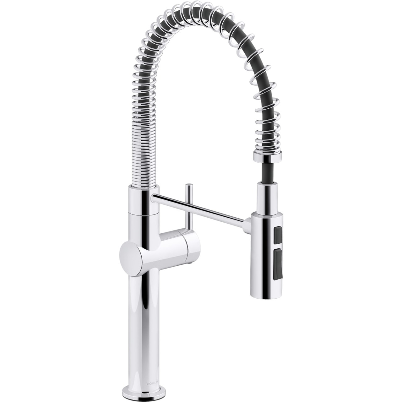 Kohler Crue 1.5 GPM Single Hole Pre-Rinse Pull Down Kitchen Faucet -  Includes Escutcheon