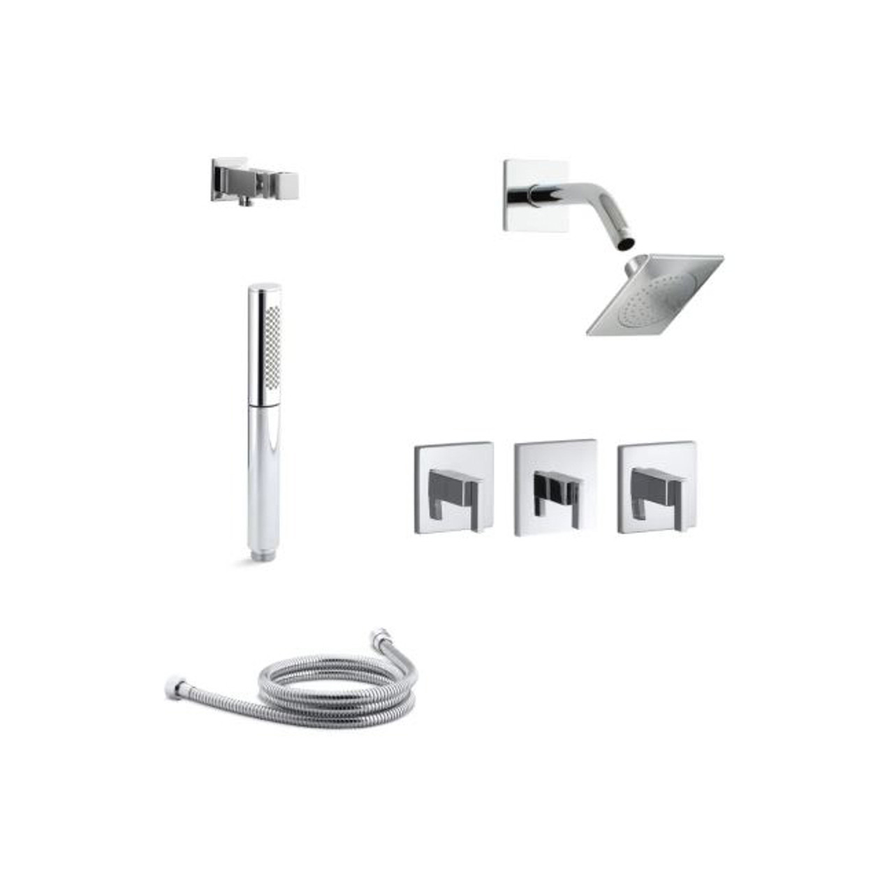 Kohler Loure Thermostatic Shower System with Single Function Shower