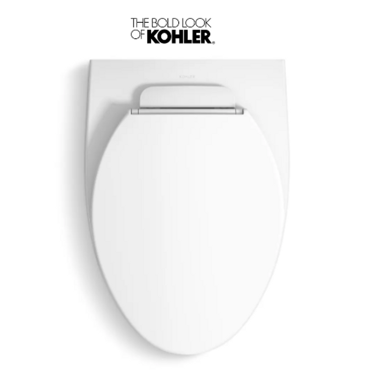 Cover Companion™ Toilet Seat Designed for Lid Covers 