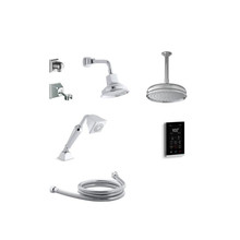 Kohler Margaux DTV+ Shower System with Single Function Shower Head, Hand Shower, Slide Bar, Rain