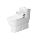 Duravit Darling New 1.28 GPF One Piece Elongated Toilet with Top Flush Button - Bidet Seat Included