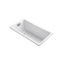 Kohler Tea-for-Two 60" Drop In Cast Iron Air Tub with  Reversible Drain