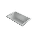 Kohler Underscore Rectangle 60" Drop In Acrylic Air Tub with Reversible Drain