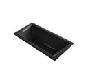 Kohler Underscore Rectangle 66" Drop In Acrylic Air / Whirlpool Tub with Reversible Drain and Overflow