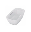 TOTO Neorest 70-7/8" Free Standing Marble Soaking Tub with Center Drain, Drain Assembly, and Overflow