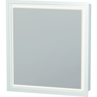 Duravit L-Cube 25-5/8" x 27-1/2" Lighted Framed Single Door Medicine Cabinet - Right Swing Door Duravit L-Cube 25-5/8" x 27-1/2" Lighted Framed Single Door Medicine Cabinet - Right Swing Door