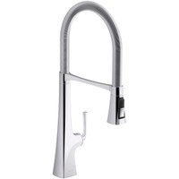 Kohler Graze 1.5 GPM Single Hole Pre-Rinse Pull Down Kitchen Faucet Kohler Graze 1.5 GPM Single Hole Pre-Rinse Pull Down Kitchen Faucet