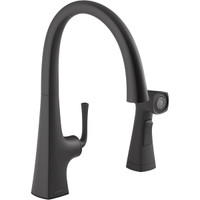 Kohler Graze 1.5 GPM Single Hole Kitchen Faucet - Includes Side Spray Kohler Graze 1.5 GPM Single Hole Kitchen Faucet - Includes Side Spray