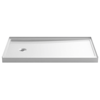 Kohler Rely 32" x 60" Shower Base with Single Threshold and Left Drain Kohler Rely 32" x 60" Shower Base with Single Threshold and Left Drain
