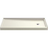 Kohler Rely 60" x 30" Rectangular Shower Base with Single Threshold and Right Drain Kohler Rely 60" x 30" Rectangular Shower Base with Single Threshold and Right Drain