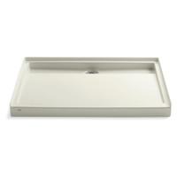 Kohler Groove 48" x 36" Single Threshold Rear Center Drain Shower Base Kohler Groove 48" x 36" Single Threshold Rear Center Drain Shower Base