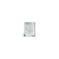 Sterling Accord, Series 7124, 60" x 30" x 74-1/2" ADA Smooth Bath/Shower Left-Dand Drain