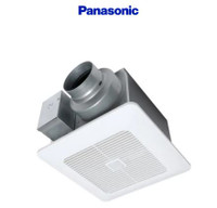 Panasonic 110 CFM 0.3 Sone Ceiling Mounted Exhaust Fan with Motion and Humidity Sensor
