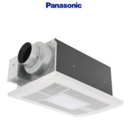Panasonic 110 CFM 0.7 Sone Ceiling Mounted Exhaust Fan with Heater and Light