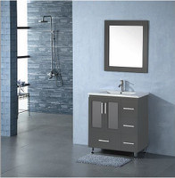 Royal Doral 40 inch Gray Bathroom Vanity