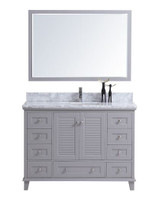 Bahamas 48 inch Gray Bathroom Vanity
