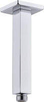 Royal Square Ceiling Mounted Rain Shower Arm 4" Chrome Royal Square Ceiling Mounted Rain Shower Arm 4" Chrome