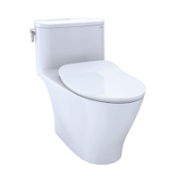 TOTO Nexus 1.28 GPF One Piece Elongated Chair Height Toilet with Tornado Flush Technology - Seat Included - Cotton TOTO Nexus 1.28 GPF One Piece Elongated Chair Height Toilet with Tornado Flush Technology - Seat Included - Cotton