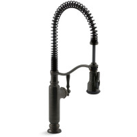 Kohler Tournant 1.5 GPM Single Hole Pre-Rinse Kitchen Faucet - Oil Rubbed Bronze