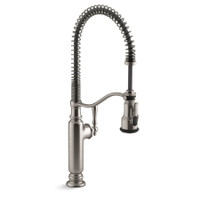 Kohler Tournant 1.5 GPM Single Hole Pre-Rinse Kitchen Faucet - Vibrant Stainless