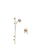 Rohl Graceline Pressure Balanced Shower System with Hand Shower and Valve Trim - Satin Nickel Rohl Graceline Pressure Balanced Shower System with Hand Shower and Valve Trim - Satin Nickel