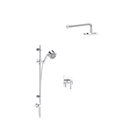 Rohl Graceline Thermostatic Shower System with Shower Head and Hand Shower Polished Chrome Rohl Graceline Thermostatic Shower System with Shower Head and Hand Shower Polished Chrome