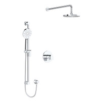 Riobel Ode Thermostatic Shower with Shower Head and Hand Shower - Chrome Riobel Ode Thermostatic Shower with Shower Head and Hand Shower - Chrome