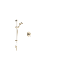 Rohl Campo Pressure Balanced Shower System with Hand Shower and Valve Trim - Satin Nickel Rohl Campo Pressure Balanced Shower System with Hand Shower and Valve Trim - Satin Nickel