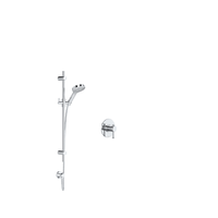 Rohl Campo Pressure Balanced Shower System with Hand Shower and Valve Trim - Polished Chrome Rohl Campo Pressure Balanced Shower System with Hand Shower and Valve Trim - Polished Chrome