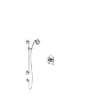 Rohl Arcana Pressure Balanced Shower System with Hand Shower - Polished Chrome Rohl Arcana Pressure Balanced Shower System with Hand Shower - Polished Chrome