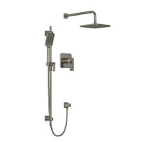 Rohl Equinox Thermostatic Shower System with Shower Head and Hand Shower -Brushed Nickel Rohl Equinox Thermostatic Shower System with Shower Head and Hand Shower -Brushed Nickel