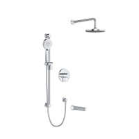 Riobel Paradox Shower System with Shower Head and Hand  Shower Chrome