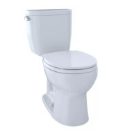 Toto Entrada™ Close Coupled Round Toilet 1.28gpf - Cotton