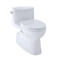 Toto Carolina® II One-Piece Toilet, Elongated Bowl - 1.28 GPF - Cotton Toto Carolina® II One-Piece Toilet, Elongated Bowl - 1.28 GPF - Cotton