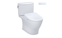 Toto Nexus® WASHLET®+ S7A Two-Piece Toilet - 1.0 GPF - Cotton Toto Nexus® WASHLET®+ S7A Two-Piece Toilet - 1.0 GPF - Cotton
