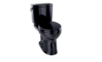 Toto Drake® II Two-Piece Toilet, Round Bowl, 1.0 GPF With Left Hand Lever - Ebony Toto Drake® II Two-Piece Toilet, Round Bowl, 1.0 GPF With Left Hand Lever - Ebony