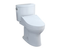 Toto Drake® II WASHLET®+ C5 Two-Piece Toilet - 1.28 GPF - Cotton Toto Drake® II WASHLET®+ C5 Two-Piece Toilet - 1.28 GPF - Cotton