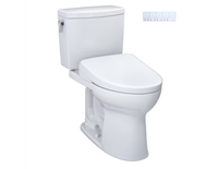 Toto Drake® II WASHLET®+ S7A Two-Piece Toilet - 1.0 GPF With Auto Flush - Cotton Toto Drake® II WASHLET®+ S7A Two-Piece Toilet - 1.0 GPF With Auto Flush - Cotton