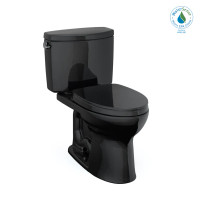 Toto Drake® II Two-Piece Toilet 1.28 GPF Left hand Lever - Ebony Toto Drake® II Two-Piece Toilet 1.28 GPF Left hand Lever - Ebony