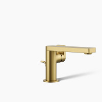 Kohler Composed® Single-handle Bathroom Sink Faucet With Lever Handle, 1.2 GPM - Vibrant Brushed Moderne Brass Kohler Composed® Single-handle Bathroom Sink Faucet With Lever Handle, 1.2 GPM - Vibrant Brushed Moderne Brass