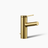 Kohler Elate® Single-handle Bathroom Sink Faucet, 1.2 GPM - Vibrant Brushed Moderne Brass Kohler Elate® Single-handle Bathroom Sink Faucet, 1.2 GPM - Vibrant Brushed Moderne Brass