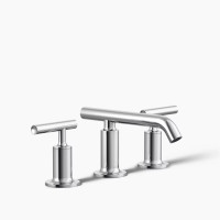 Kohler Purist® Widespread Bathroom Sink Faucet With Lever Handles, 1.2 GPM - Polished Chrome Kohler Purist® Widespread Bathroom Sink Faucet With Lever Handles, 1.2 GPM - Polished Chrome