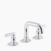 Kohler Castia™ By Studio McGee Widespread Bathroom Sink Faucet, 1.2 GPM - Polished Chrome Kohler Castia™ By Studio McGee Widespread Bathroom Sink Faucet, 1.2 GPM - Polished Chrome