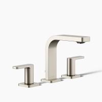 Kohler Parallel® Widespread Bathroom Sink Faucet, 1.2 GPM - Vibrant Brushed Nickel Kohler Parallel® Widespread Bathroom Sink Faucet, 1.2 GPM - Vibrant Brushed Nickel