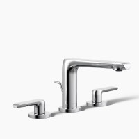 Kohler Avid® Widespread Bathroom Sink Faucet, 1.2 GPM - Polished Chrome Kohler Avid® Widespread Bathroom Sink Faucet, 1.2 GPM - Polished Chrome