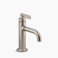 Kohler Castia™ by Studio Mcgee Single-handle Bathroom Sink Faucet, 1.0 GPM -  Vibrant Brushed Nickel