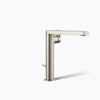 Kohler Composed® Tall Single-handle Bathroom Sink Faucet With Lever Handle, 1.2 GPM - Vibrant Brushed Nickel Kohler Composed® Tall Single-handle Bathroom Sink Faucet With Lever Handle, 1.2 GPM - Vibrant Brushed Nickel