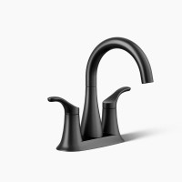 Kohler Simplice® Centerset Bathroom Sink Faucet, 1.2 GPM - Matte Black Kohler Simplice® Centerset Bathroom Sink Faucet, 1.2 GPM - Matte Black