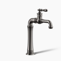 Kohler Artifacts® Gentleman's® Single-handle Bathroom Sink Faucet, 1.2 GPM - Vibrant Titanium Kohler Artifacts® Gentleman's® Single-handle Bathroom Sink Faucet, 1.2 GPM - Vibrant Titanium